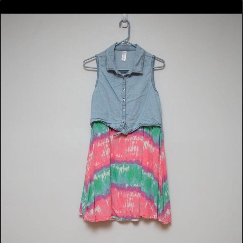 Justice Sleeveless Dress Size 18 1/2
